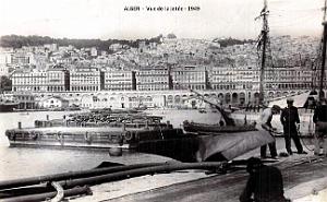 Alger - Vue de la Jetee - 1949